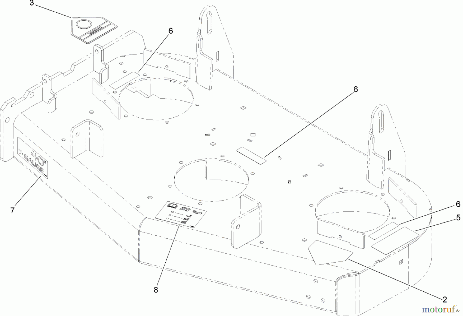  Zerto-Turn Mäher 74409 (Z340) - Toro Z Master Mower, 40