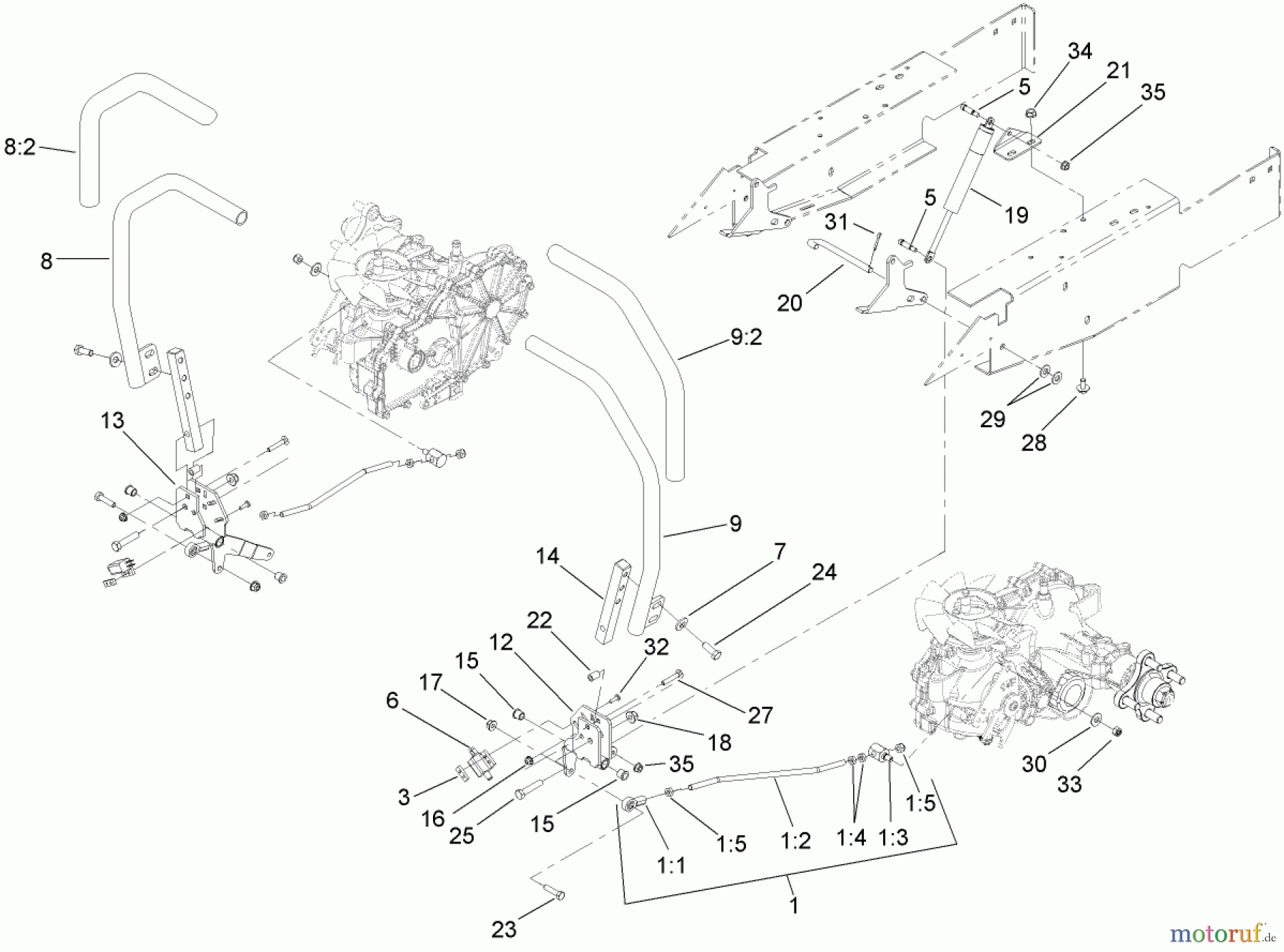  Zerto-Turn Mäher 74409 (Z340) - Toro Z Master Mower, 40