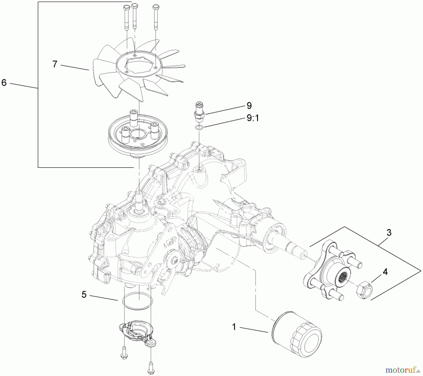  Zerto-Turn Mäher 74409CP (Z300) - Toro Z Master Mower, 40