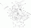 Zerto-Turn Mäher 74409TE (Z340) - Toro Z Master Mower, 102cm 7-Gauge Side Discharge Deck (SN: 270000001 - 270000700) (2007) Listas de piezas de repuesto y dibujos DECK ASSEMBLY