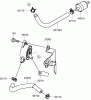 Zerto-Turn Mäher 74409TE (Z340) - Toro Z Master Mower, 102cm 7-Gauge Side Discharge Deck (SN: 270000001 - 270000700) (2007) Listas de piezas de repuesto y dibujos FUEL TANK AND VALVE ASSEMBLY KAWASAKI FH580V-AS50-R