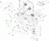 Zerto-Turn Mäher 74410 (Z400) - Toro Z Master Mower, 52" 7-Gauge Side Discharge Deck (SN: 250000001 - 250005000) (2005) Listas de piezas de repuesto y dibujos DECK ASSEMBLY NO. 107-1694