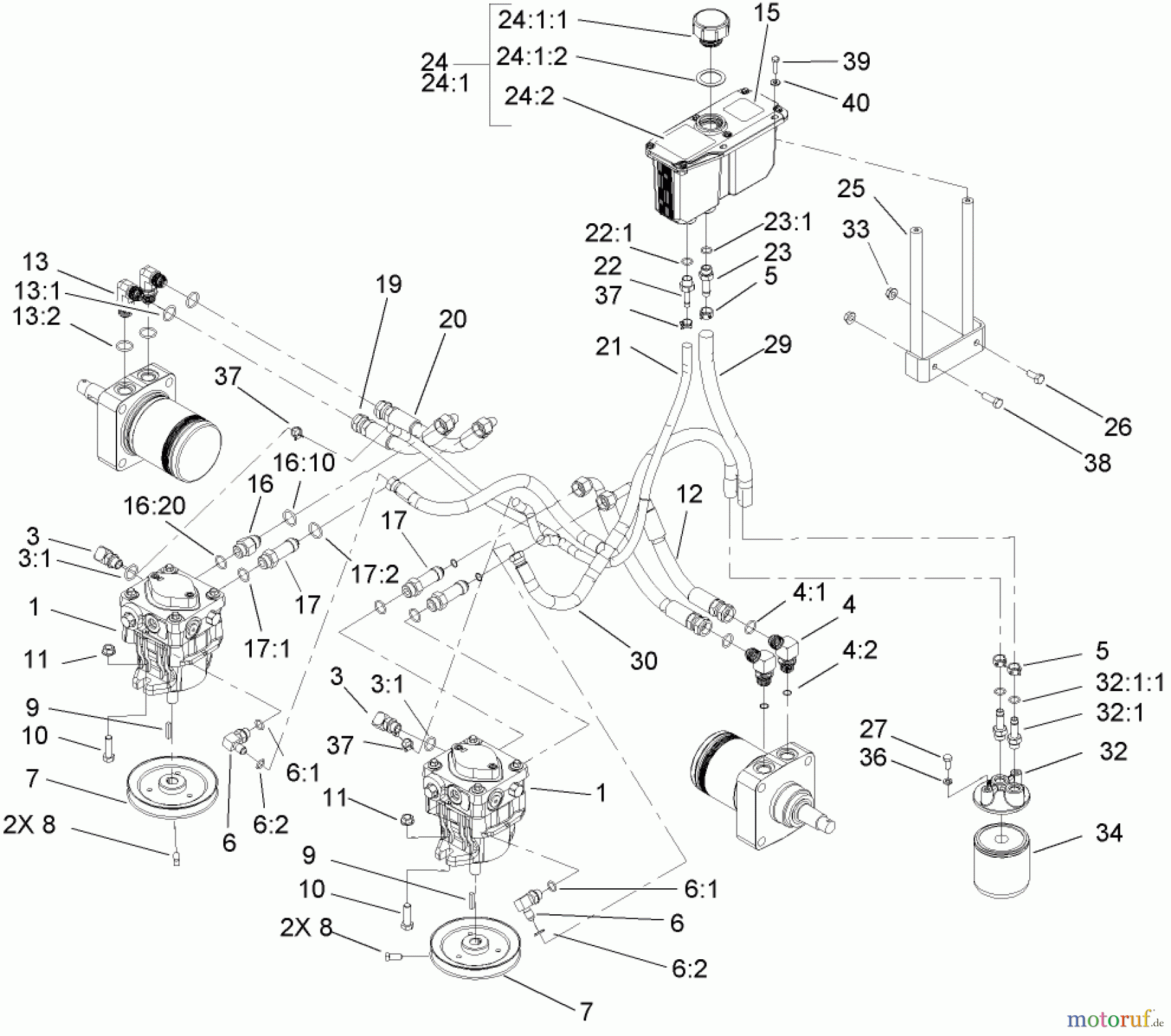  Zerto-Turn Mäher 74410 (Z400) - Toro Z Master Mower, 52