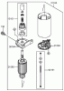 Zerto-Turn Mäher 74410 (Z400) - Toro Z Master Mower, 52" 7-Gauge Side Discharge Deck (SN: 250000001 - 250005000) (2005) Listas de piezas de repuesto y dibujos STARTER ASSEMBLY KAWASAKI FH580V-AS14