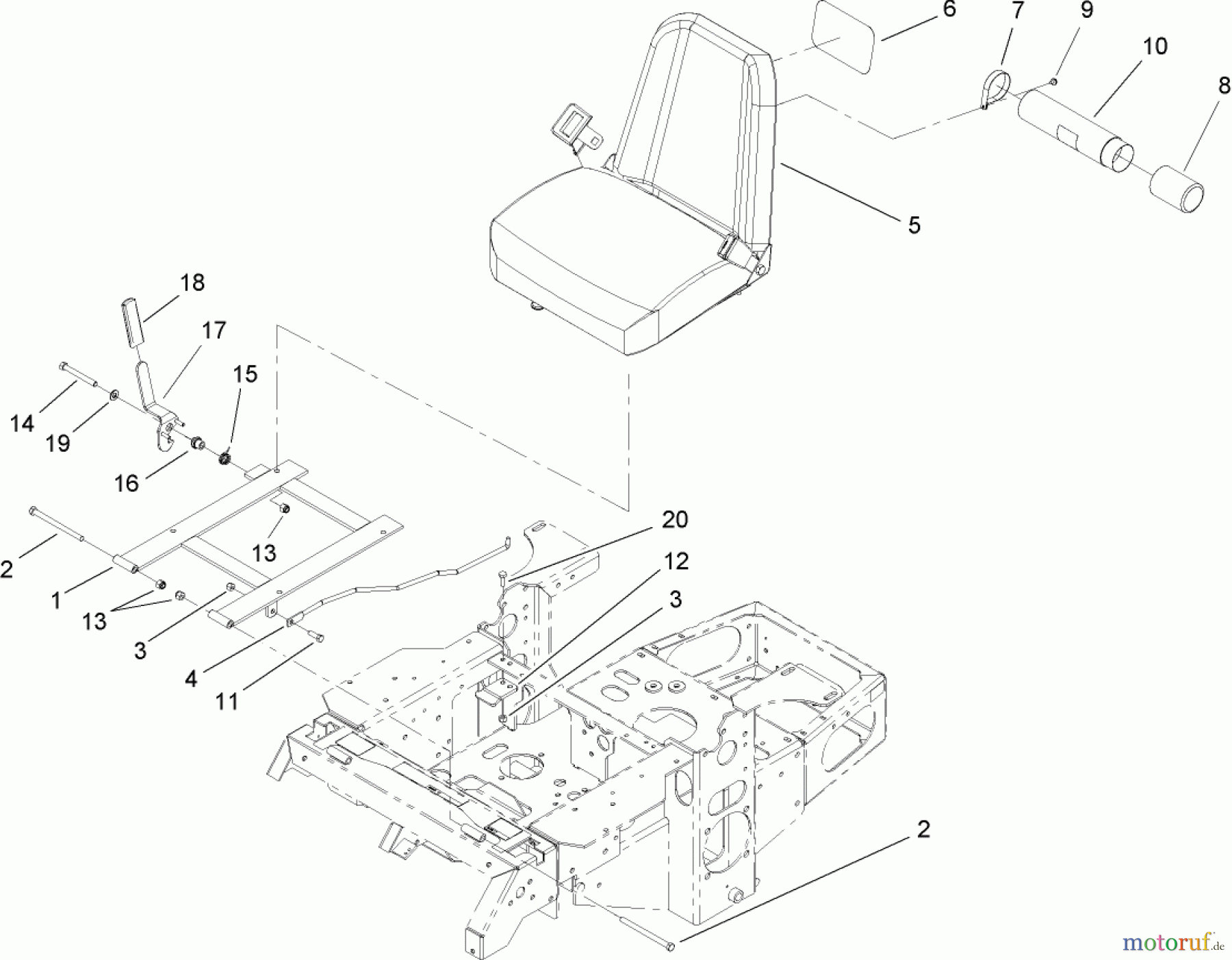  Zerto-Turn Mäher 74410 (Z400) - Toro Z Master Mower, 52