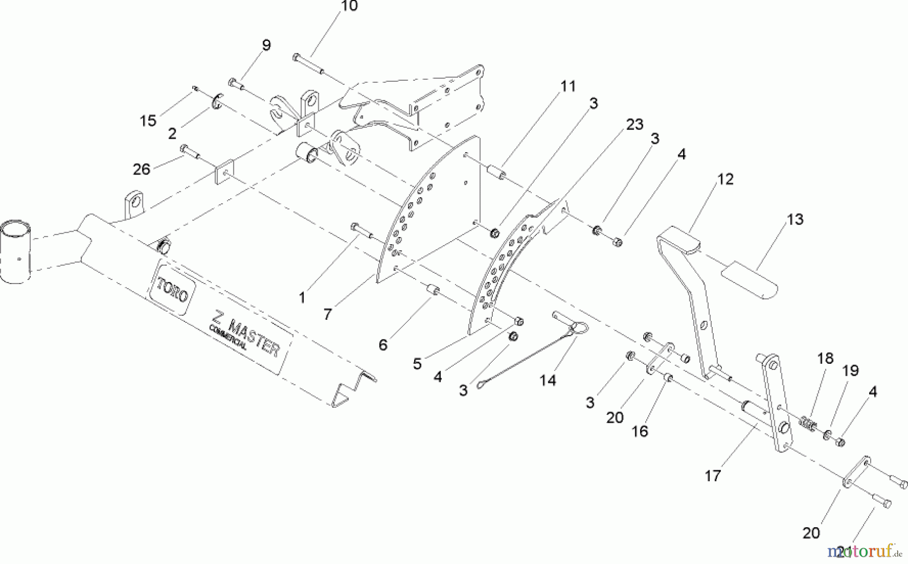  Zerto-Turn Mäher 74410 (Z400) - Toro Z Master Mower, 52