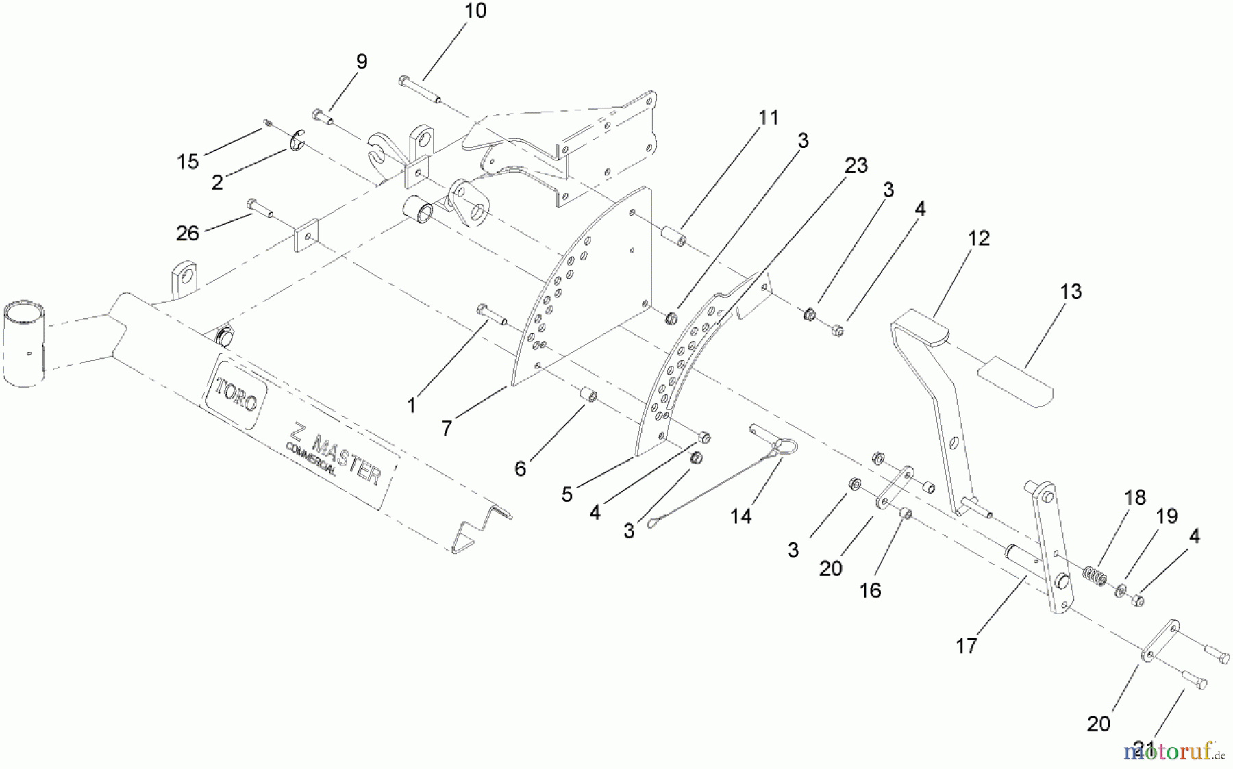  Zerto-Turn Mäher 74410 (Z400) - Toro Z Master Mower, 52