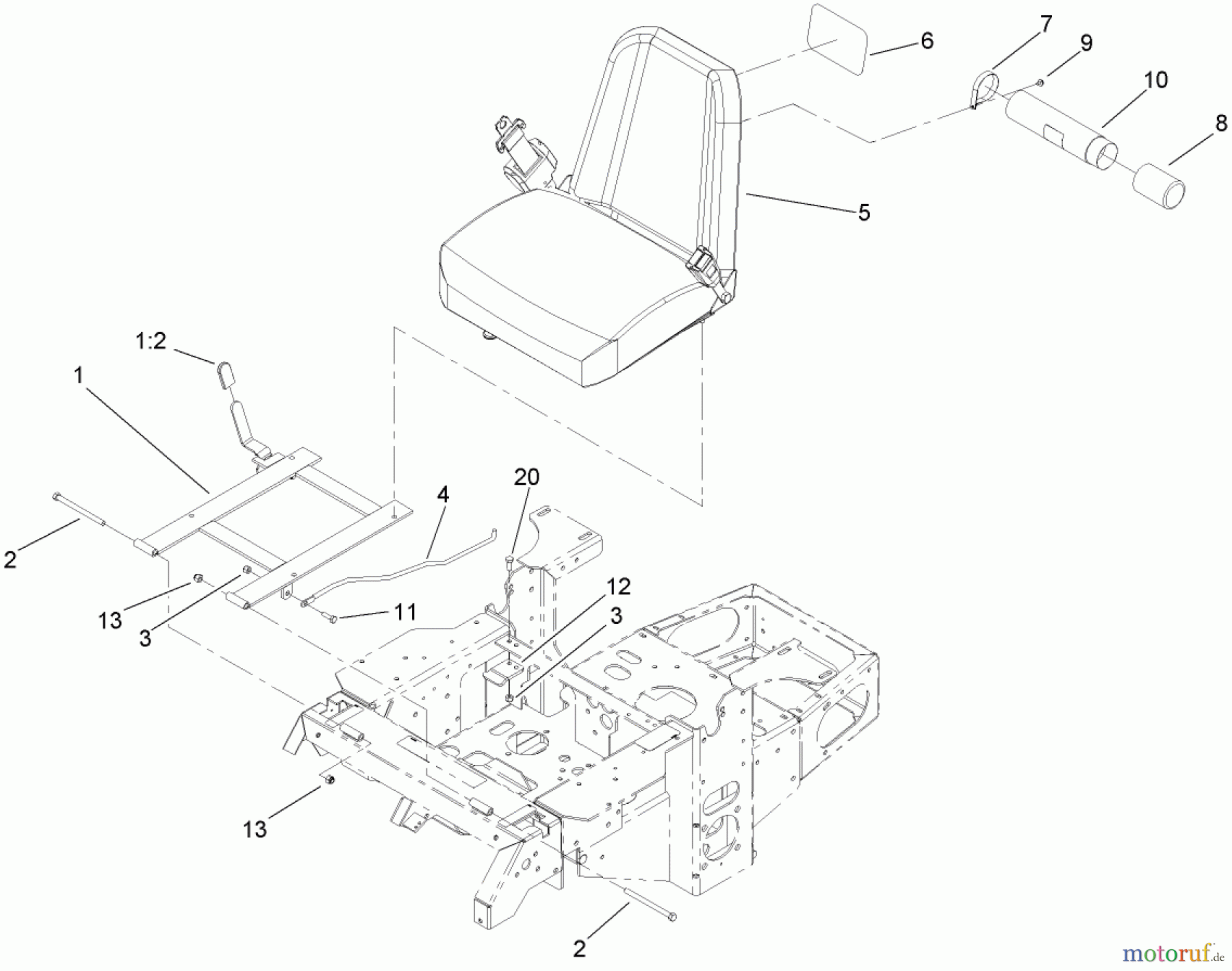  Zerto-Turn Mäher 74410 (Z400) - Toro Z Master Mower, 52