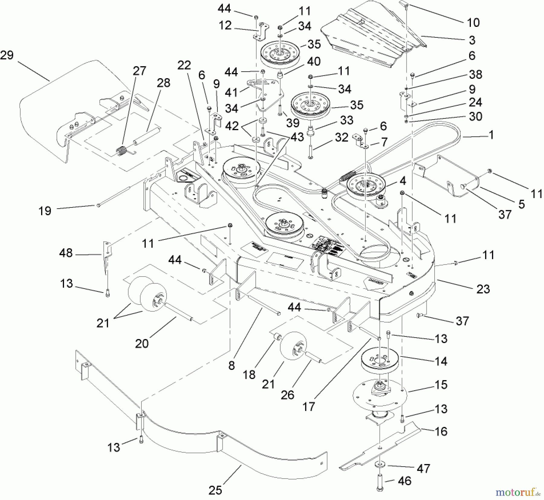  Zerto-Turn Mäher 74410 (Z400) - Toro Z Master Mower, 52