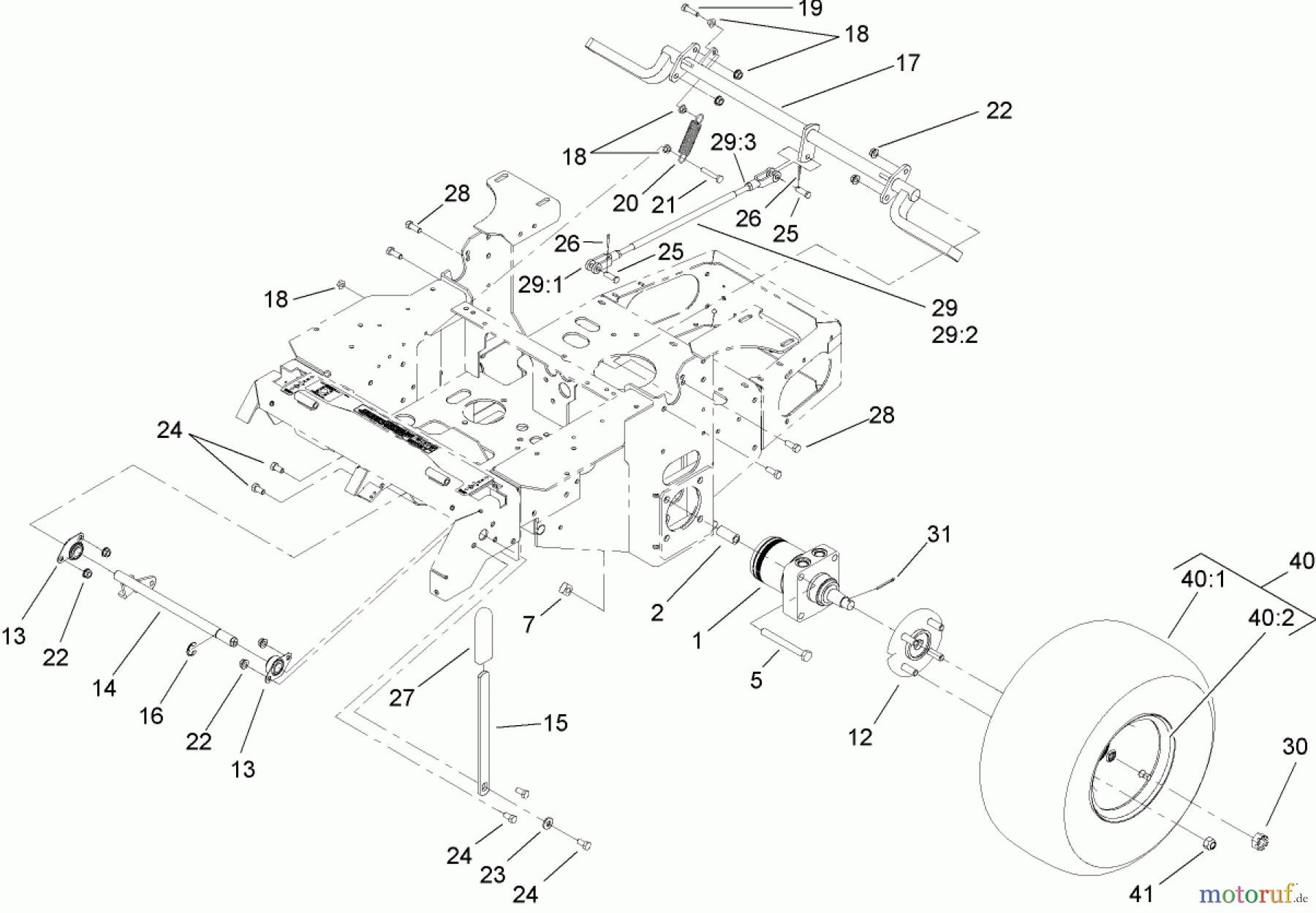  Zerto-Turn Mäher 74410 (Z400) - Toro Z Master Mower, 52