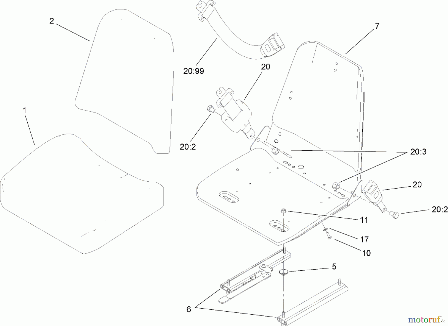  Zerto-Turn Mäher 74410 (Z400) - Toro Z Master Mower, 52