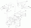 Zerto-Turn Mäher 74411 (Z149) - Toro Z Master Mower, 44" SFS Side Discharge Deck (SN: 260000001 - 260999999) (2006) Listas de piezas de repuesto y dibujos ROLL-OVER-PROTECTION-SYSTEM ASSEMBLY NO. 107-8093