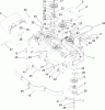 Zerto-Turn Mäher 74412 (Z400) - Toro Z Master Mower, 48" 7-Gauge Side Discharge Deck (SN: 260000301 - 260002000) (2006) Listas de piezas de repuesto y dibujos DECK ASSEMBLY NO. 107-1667