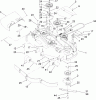 Zerto-Turn Mäher 74412 (Z400) - Toro Z Master Mower, 48" 7-Gauge Side Discharge Deck (SN: 260002001 - 260999999) (2006) Listas de piezas de repuesto y dibujos DECK ASSEMBLY NO. 107-1667