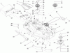 Zerto-Turn Mäher 74413 (Z449) - Toro Z Master Mower, 48" TURBO FORCE Side Discharge Deck (SN: 250000001 - 250005000) (2005) Listas de piezas de repuesto y dibujos DECK ASSEMBLY NO. 107-3190