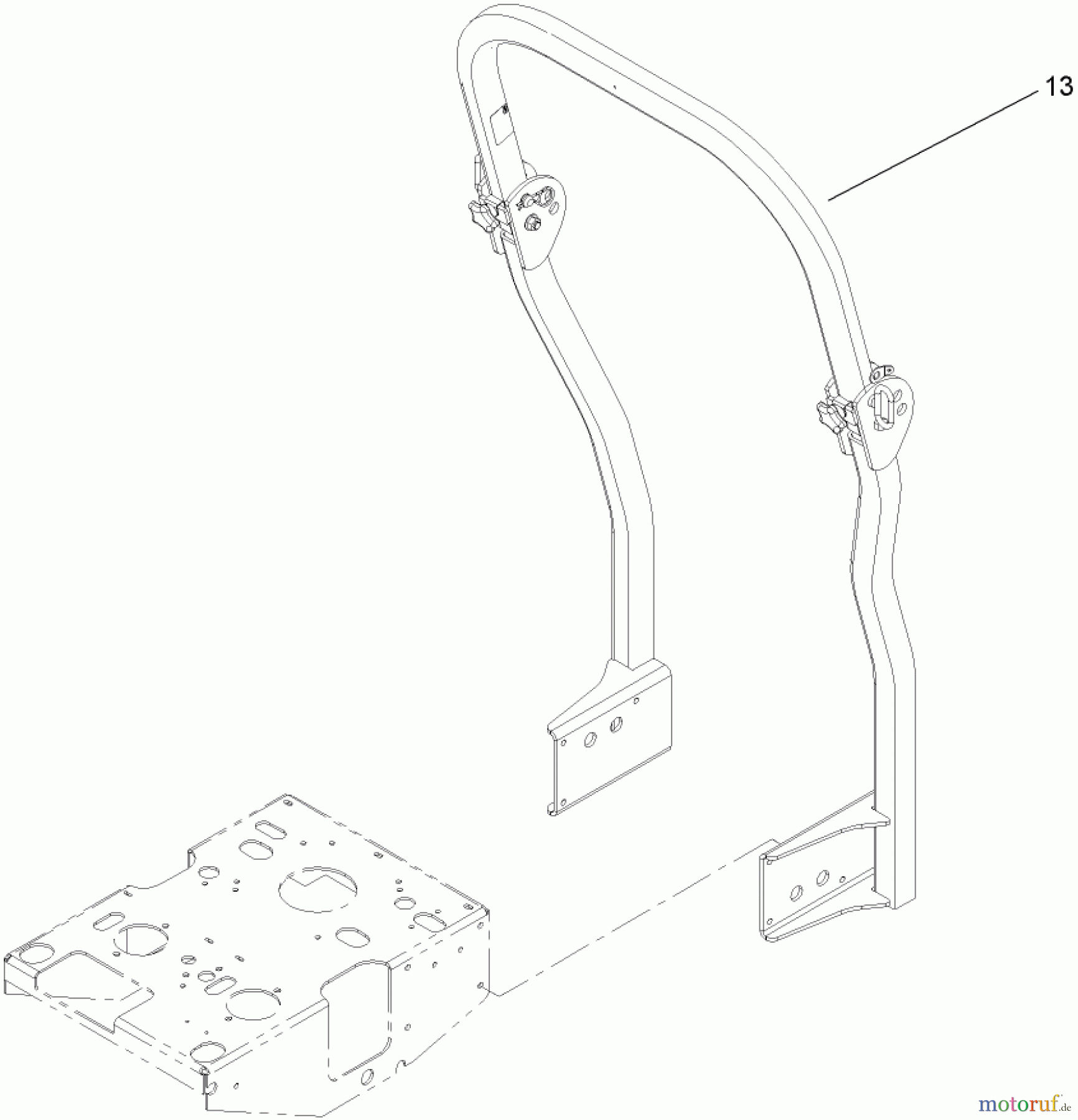  Zerto-Turn Mäher 74413 (Z449) - Toro Z Master Mower, 48