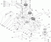 Zerto-Turn Mäher 74413 (Z449) - Toro Z Master Mower, 48" TURBO FORCE Side Discharge Deck (SN: 260000001 - 260999999) (2006) Listas de piezas de repuesto y dibujos DECK ASSEMBLY NO. 107-3190