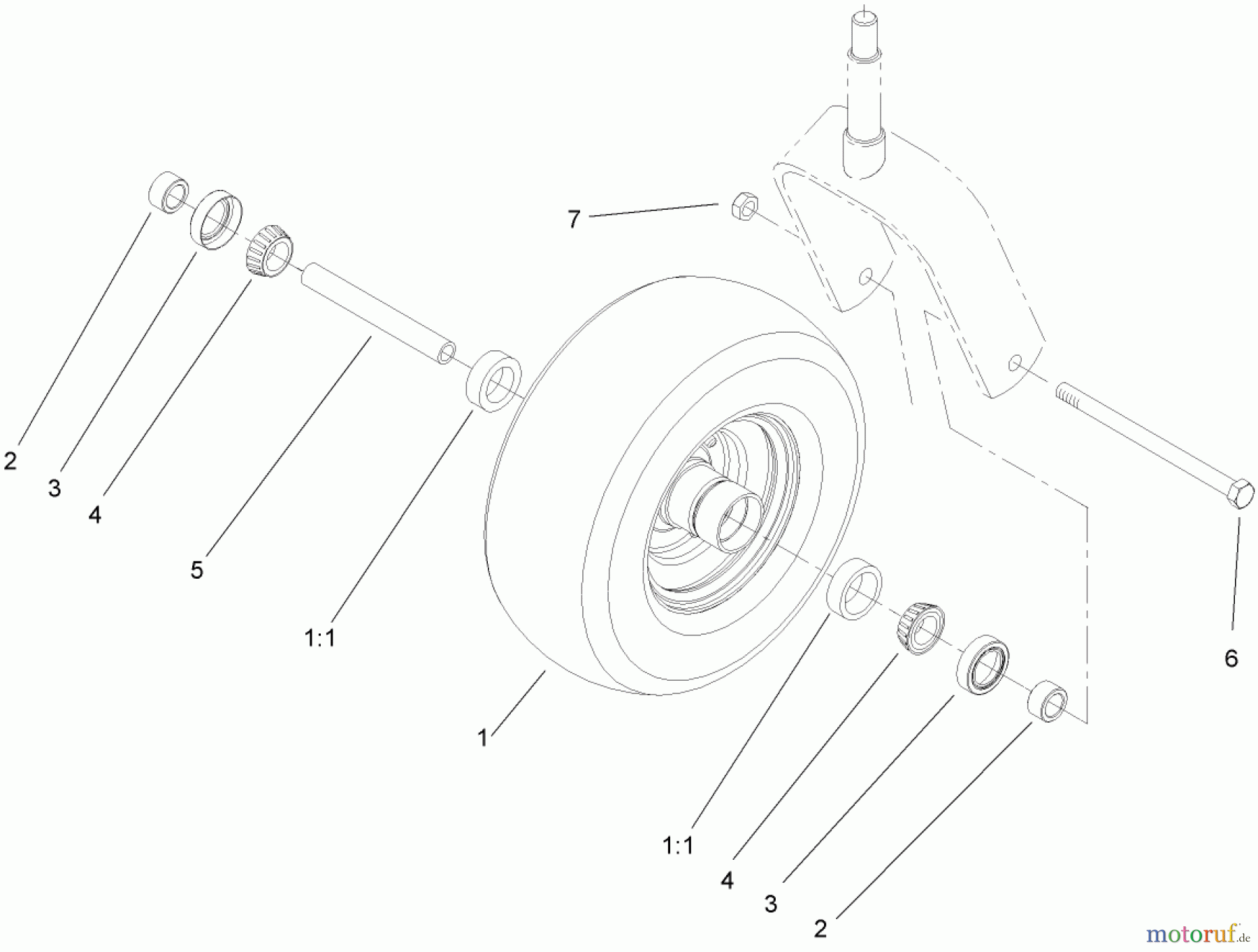  Zerto-Turn Mäher 74413 (Z449) - Toro Z Master Mower, 48