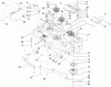 Zerto-Turn Mäher 74416TE (Z450) - Toro Z Master Mower, 132cm TURBO FORCE Side Discharge Deck (SN: 280000001 - 280999999) (2008) Listas de piezas de repuesto y dibujos DECK ASSEMBLY