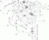 Zerto-Turn Mäher 74416TE (Z453) - Toro Z Master Mower, 132cm TURBO FORCE Side Discharge Deck (SN: 260000001 - 260999999) (2006) Listas de piezas de repuesto y dibujos DECK ASSEMBLY NO 107-1671