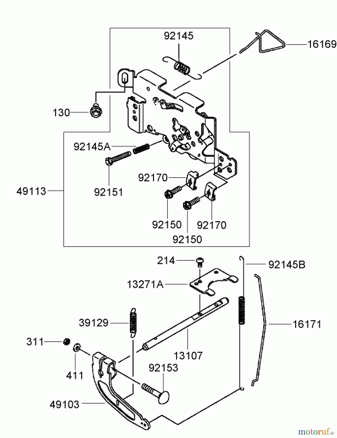  Zerto-Turn Mäher 74417CP (Z450) - Toro Z Master Mower, 48