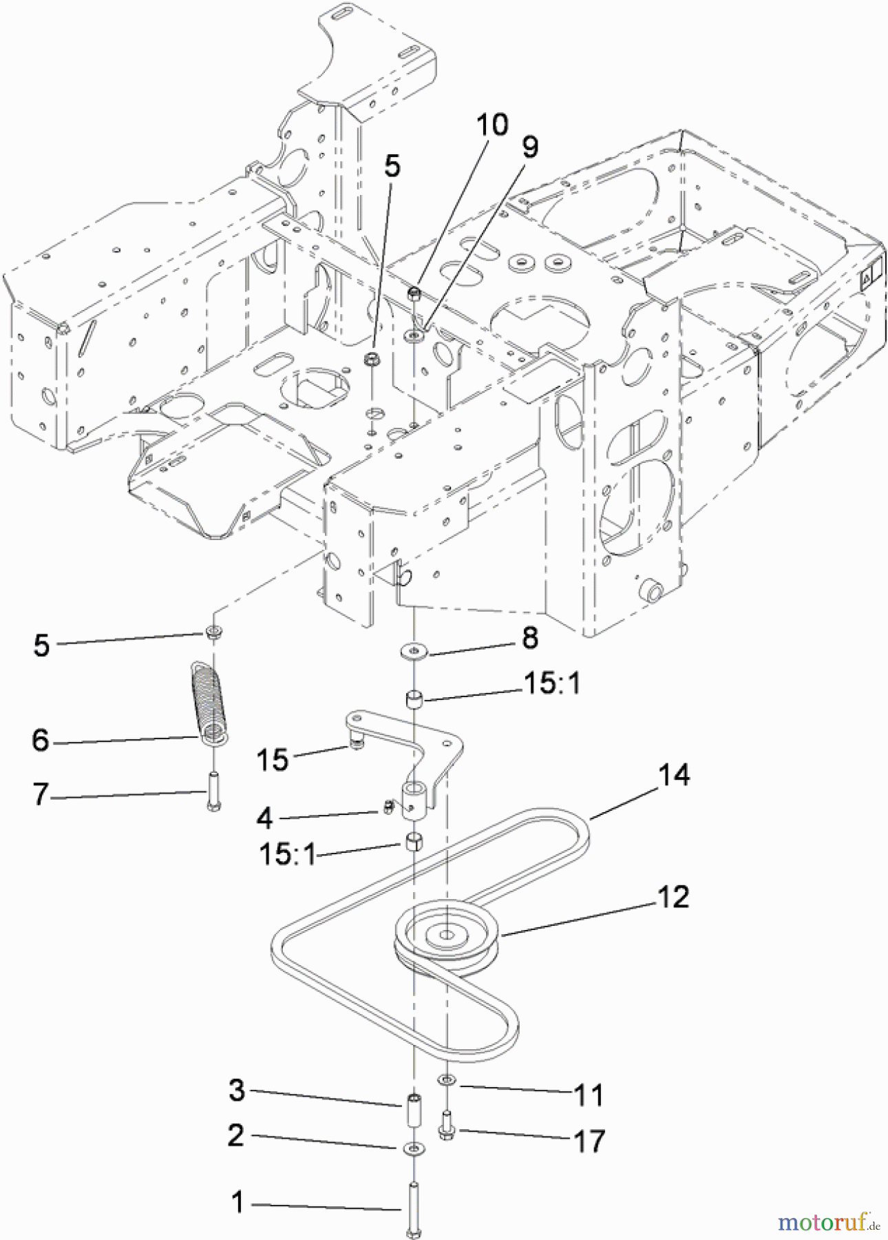  Zerto-Turn Mäher 74445 (Z400) - Toro Z Master Mower, 52