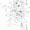 Zerto-Turn Mäher 74448 (Z400) - Toro Z Master Mower, 48" 7-Gauge Side Discharge Deck (SN: 290000001 - 290999999) (2009) Listas de piezas de repuesto y dibujos DECK ASSEMBLY