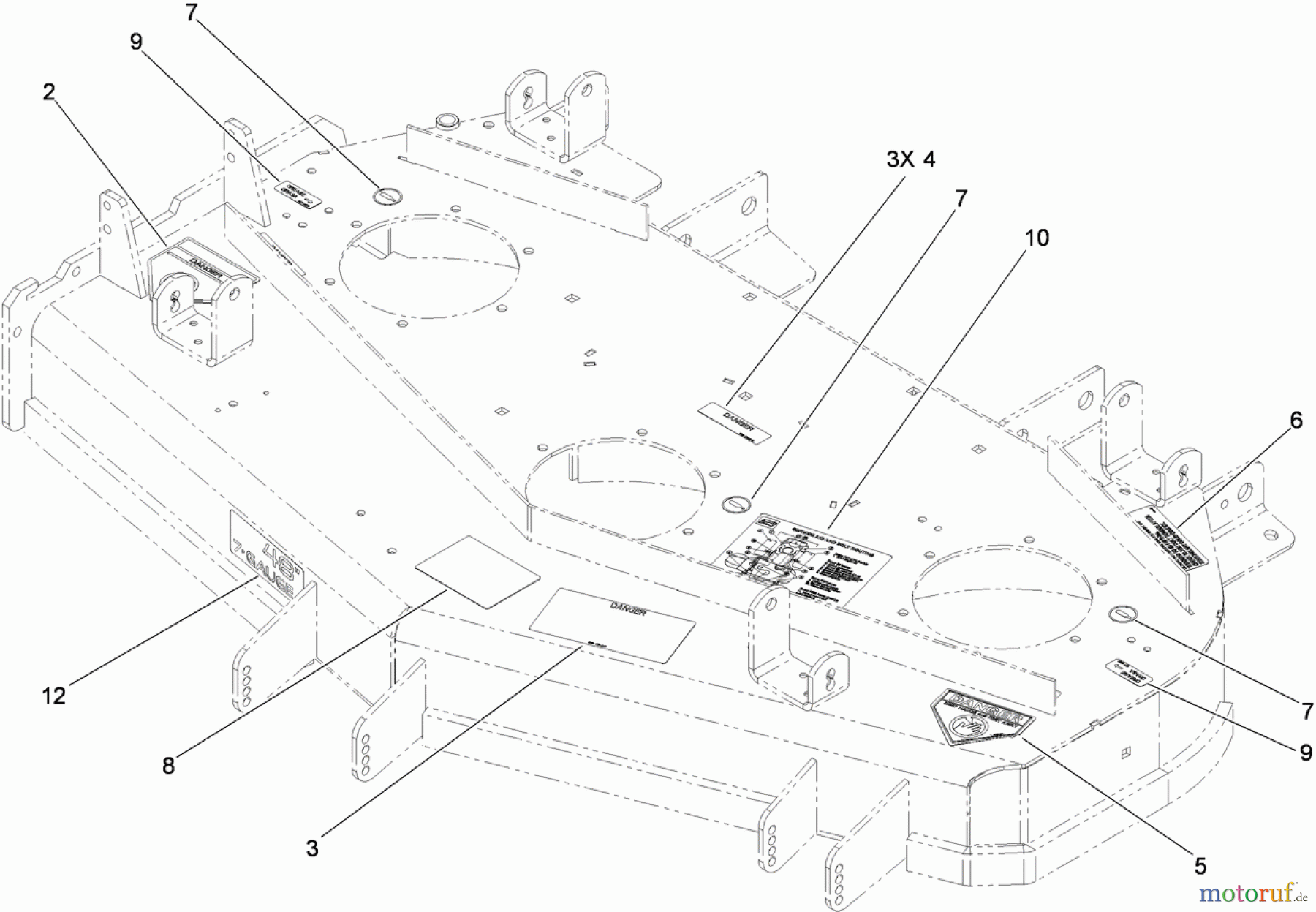  Zerto-Turn Mäher 74448 (Z400) - Toro Z Master Mower, 48