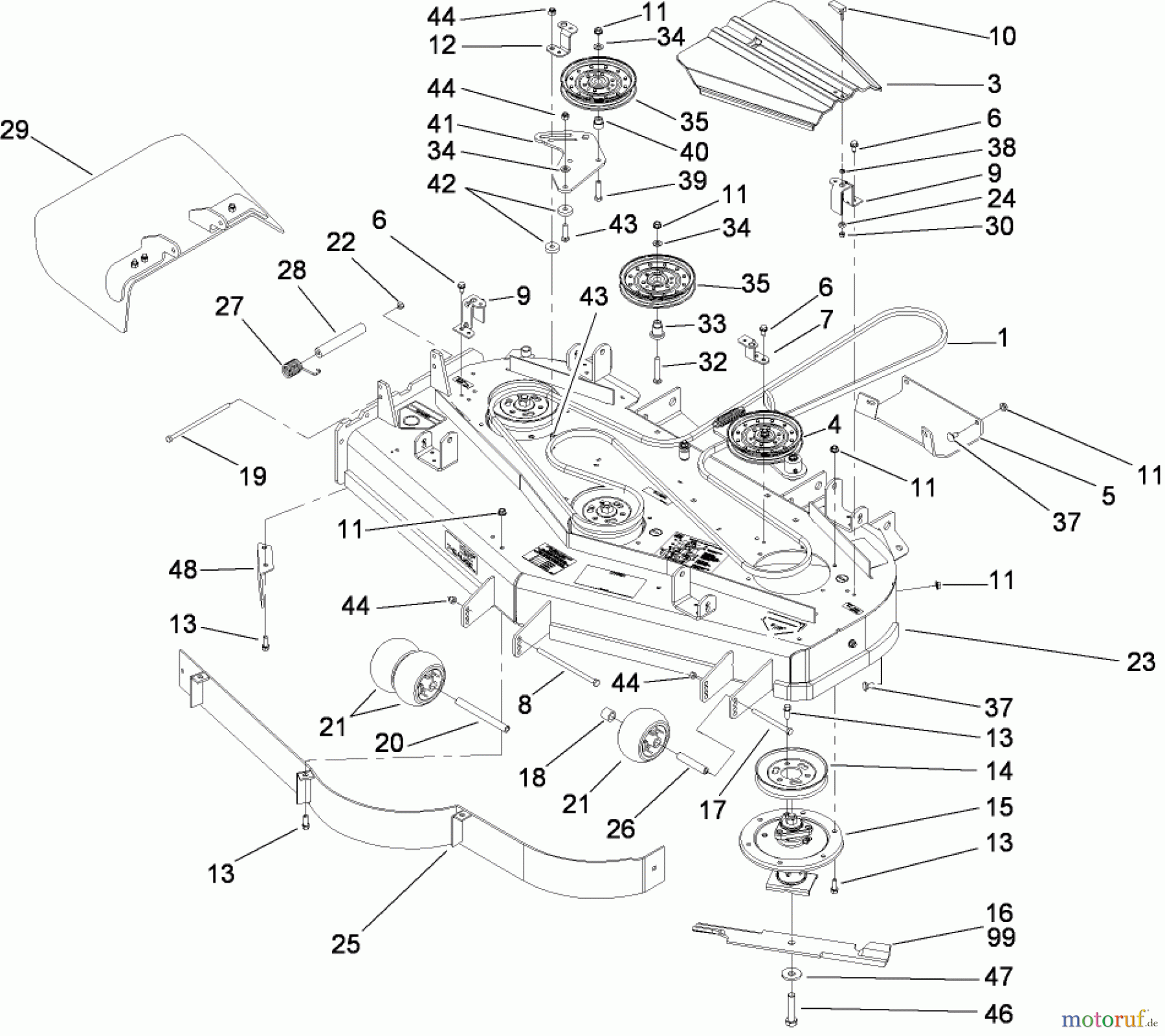  Zerto-Turn Mäher 74449 (Z400) - Toro Z Master Mower, 52