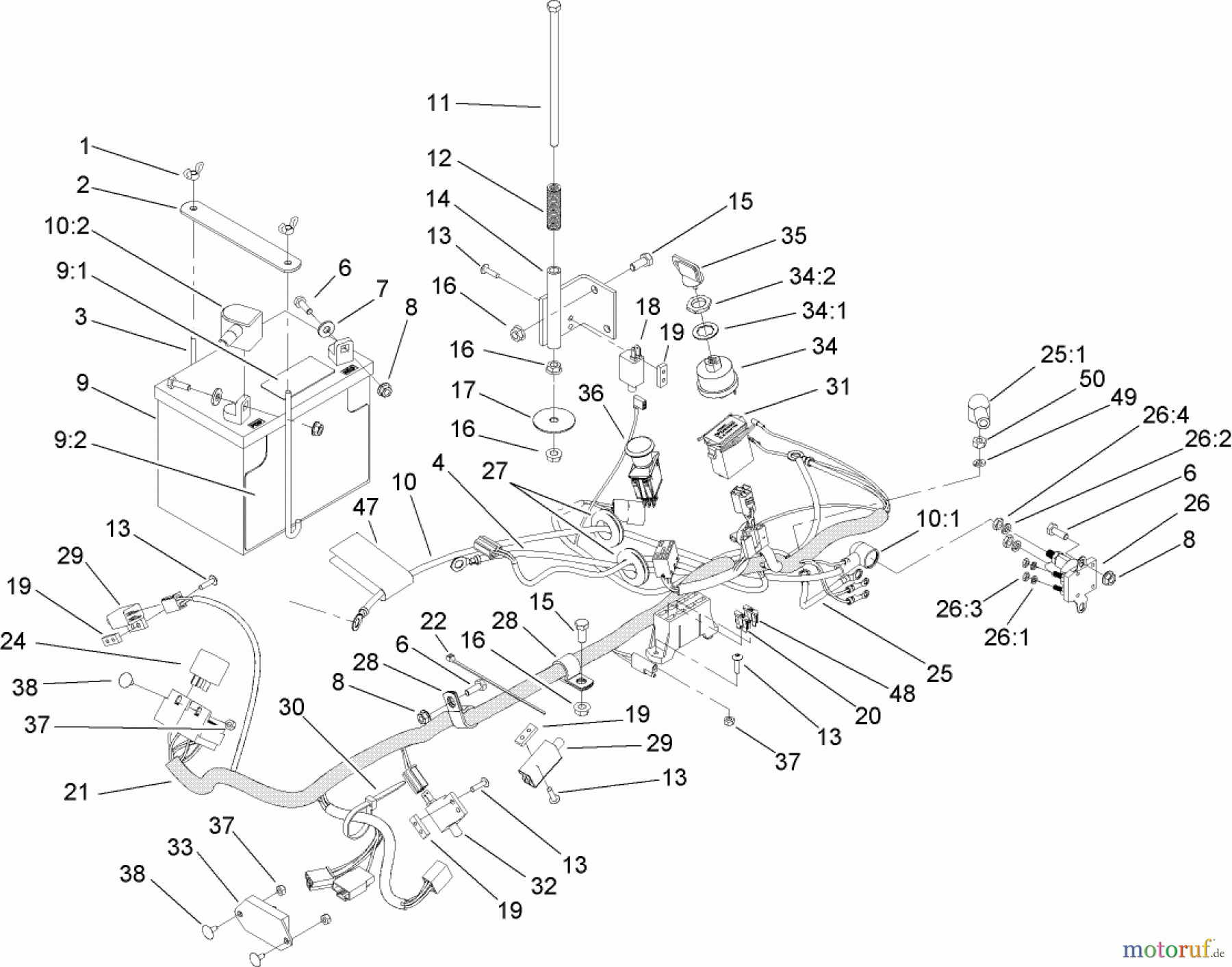  Zerto-Turn Mäher 74449 (Z400) - Toro Z Master Mower, 52