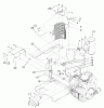 Zerto-Turn Mäher 74804TE (Z350) - Toro Z Master, 122cm Mower and Bagger (SN: 220000001 - 220999999) (2002) Listas de piezas de repuesto y dibujos EXHAUST ASSEMBLY