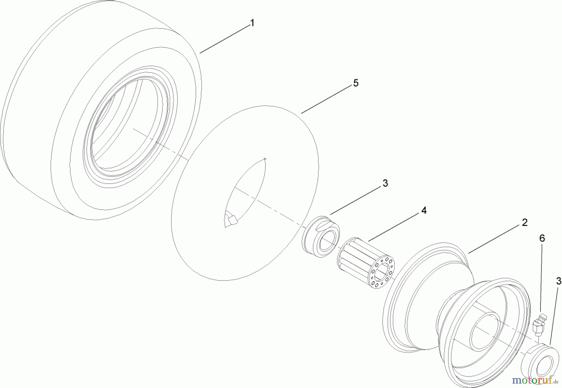  Zerto-Turn Mäher 74805 (Z355) - Toro Z Master 48