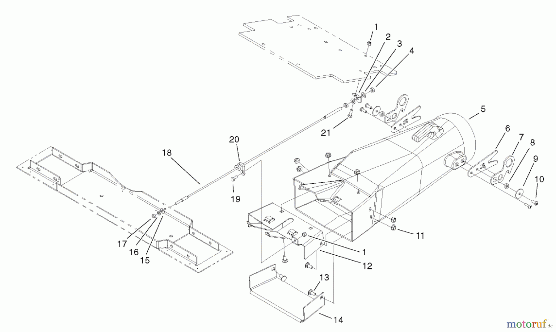  Zerto-Turn Mäher 74805 (Z355) - Toro Z Master 48