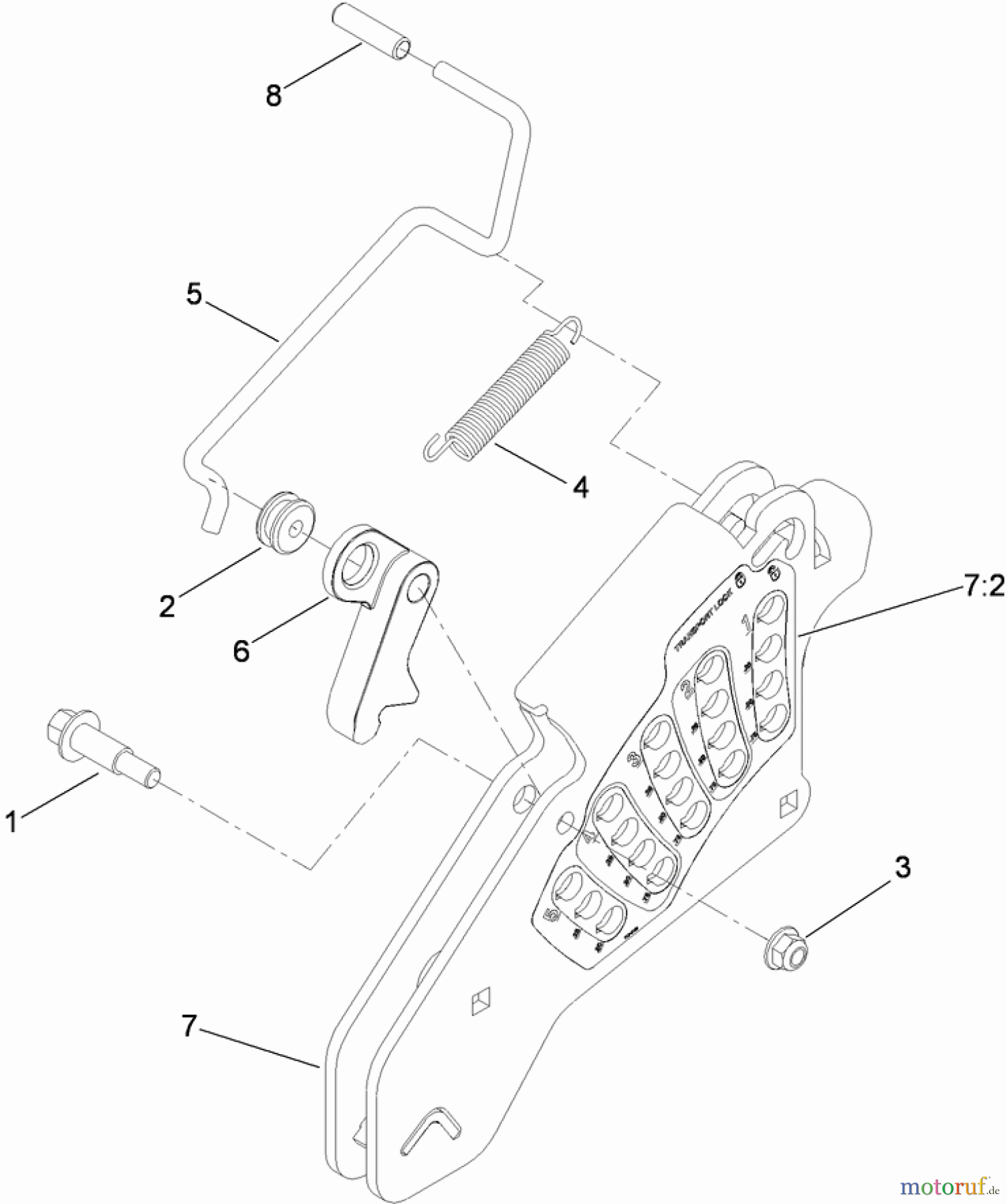  Zerto-Turn Mäher 74901 - Toro Z Master G3 Riding Mower, 48