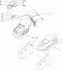 Zerto-Turn Mäher 74903 - Toro Z Master G3 Riding Mower, 52" TURBO FORCE Side Discharge Deck (SN: 290000001 - 290999999) (2009) Listas de piezas de repuesto y dibujos FENDER, CONSOLE AND CONTROL ASSEMBLY