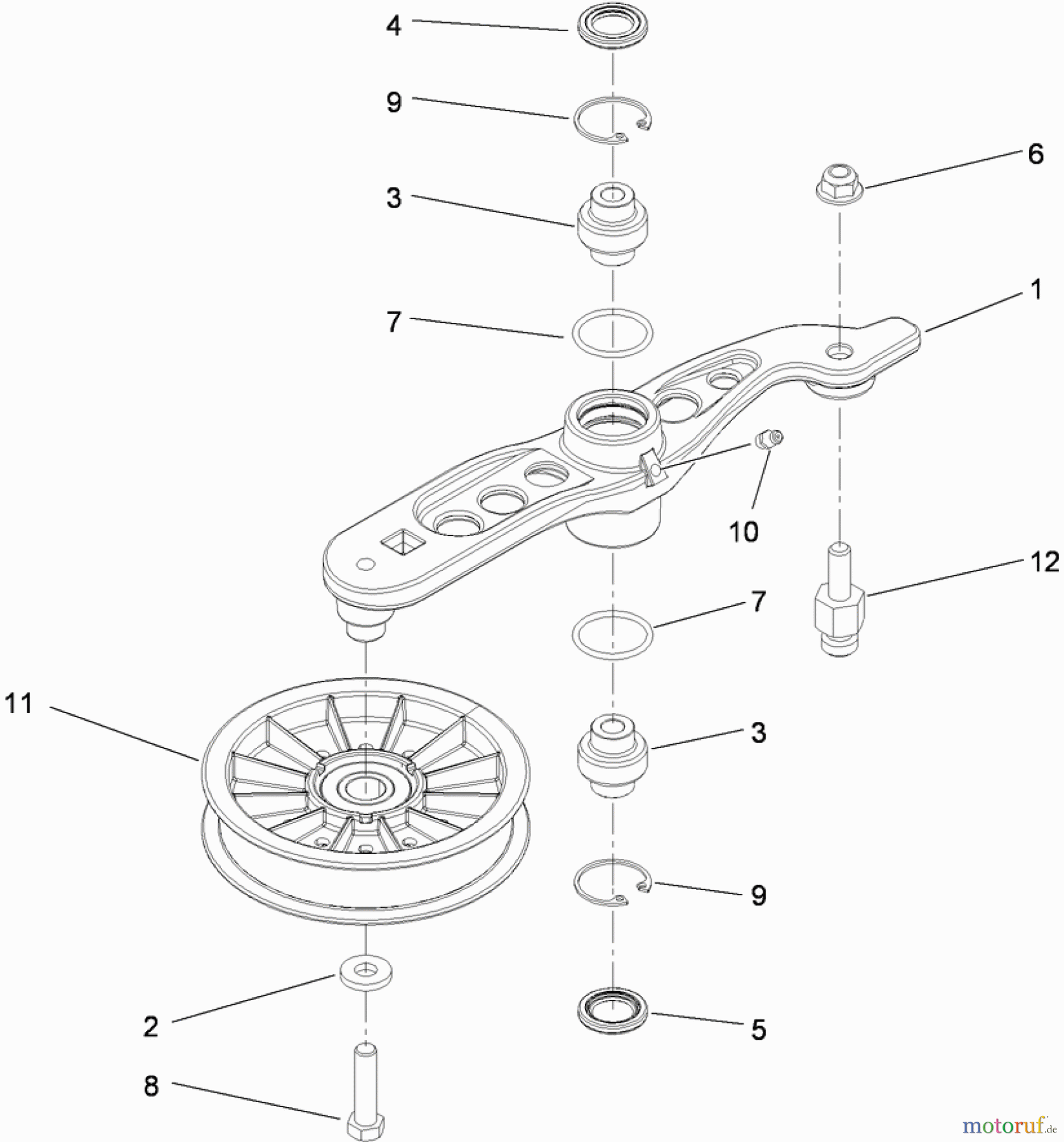  Zerto-Turn Mäher 74903 - Toro Z Master G3 Riding Mower, 52