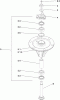 Zerto-Turn Mäher 74903 - Toro Z Master G3 Riding Mower, 52" TURBO FORCE Side Discharge Deck (SN: 310000001 - 310999999) (2010) Listas de piezas de repuesto y dibujos SPINDLE ASSEMBLY NO. 117-6158