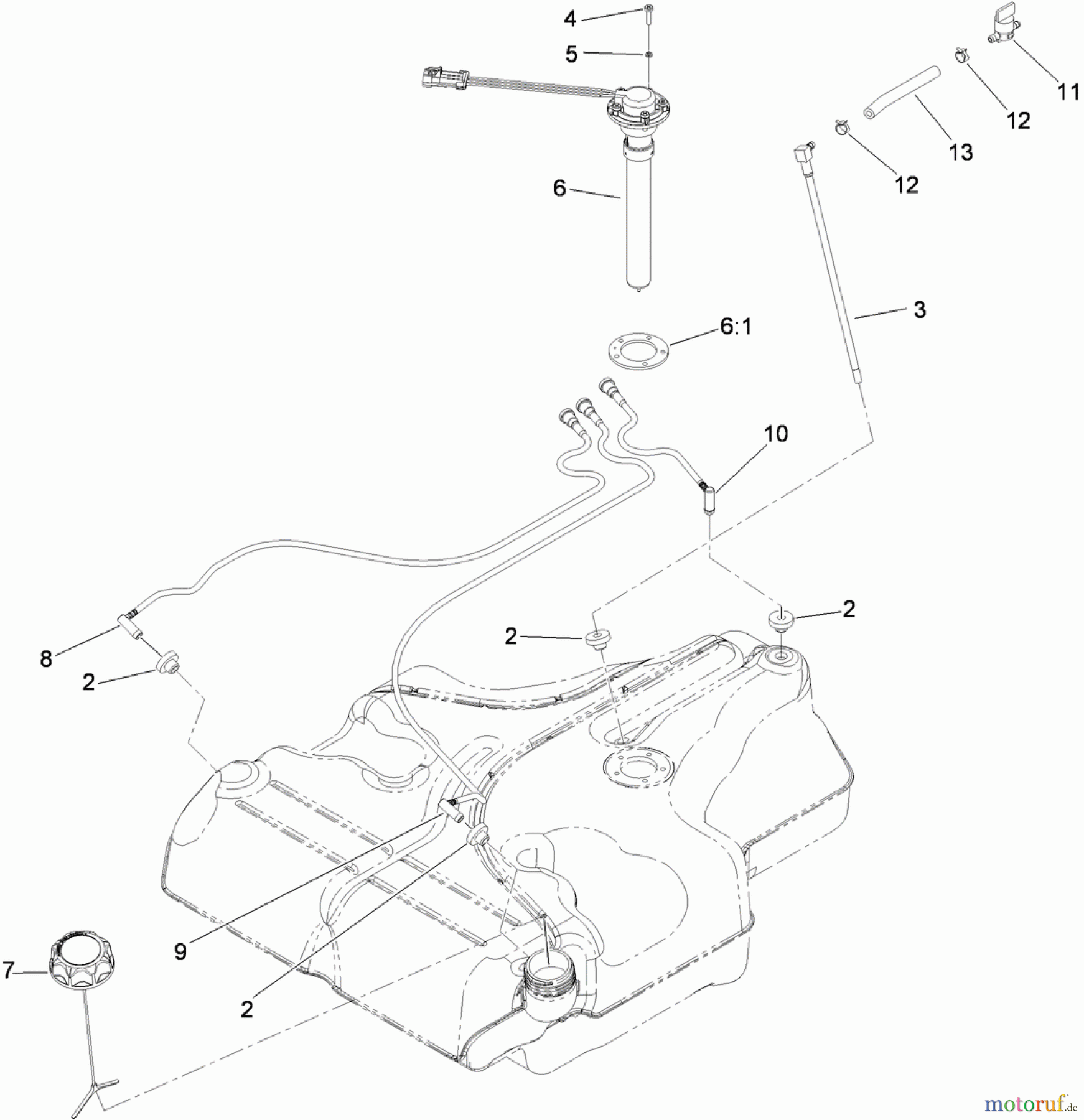  Zerto-Turn Mäher 74903 - Toro Z Master G3 Riding Mower, 52