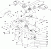 Zerto-Turn Mäher 74915 - Toro Z Master G3 Riding Mower, 60" TURBO FORCE Side Discharge Deck (SN: 290000001 - 290999999) (2009) Listas de piezas de repuesto y dibujos DECK ASSEMBLY