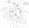 Zerto-Turn Mäher 74925 - Toro Z Master G3 Riding Mower, 60" TURBO FORCE Side Discharge Deck (SN: 310000001 - 310999999) (2010) Listas de piezas de repuesto y dibujos DECK ASSEMBLY