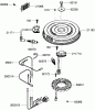 Zerto-Turn Mäher 74935 - Toro Z Master G3 Riding Mower, 60" TURBO FORCE Side Discharge Deck (SN: 290000001 - 290999999) (2009) Listas de piezas de repuesto y dibujos ELECTRIC EQUIPMENT ASSEMBLY KAWASAKI FX921V-AS04