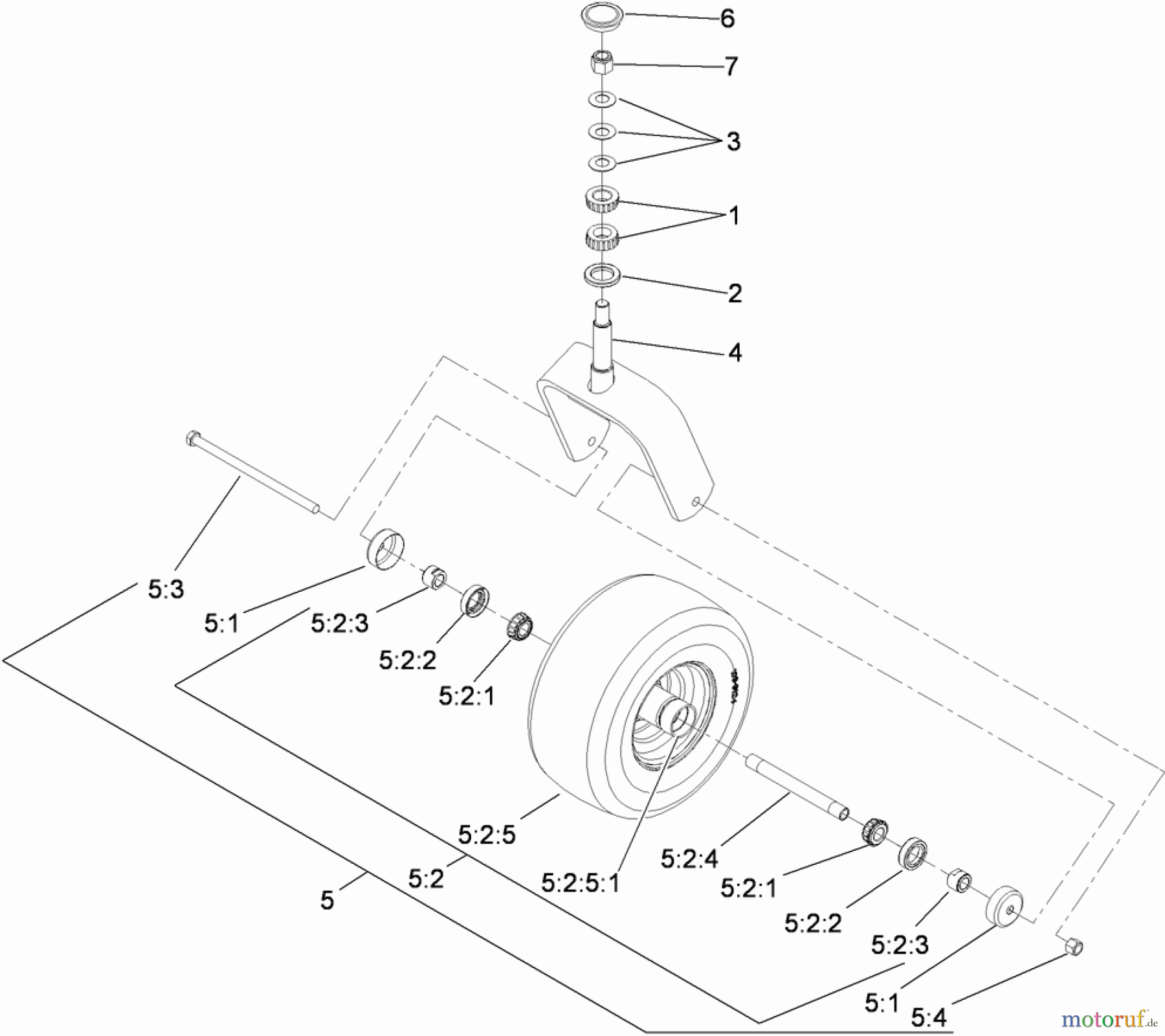  Zerto-Turn Mäher 74943CP - Toro Z Master G3 Riding Mower, 52