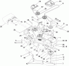 Zerto-Turn Mäher 74943CP - Toro Z Master G3 Riding Mower, 52" TURBO FORCE Side Discharge Deck (SN: 311000001 - 311999999) (2011) Listas de piezas de repuesto y dibujos DECK ASSEMBLY