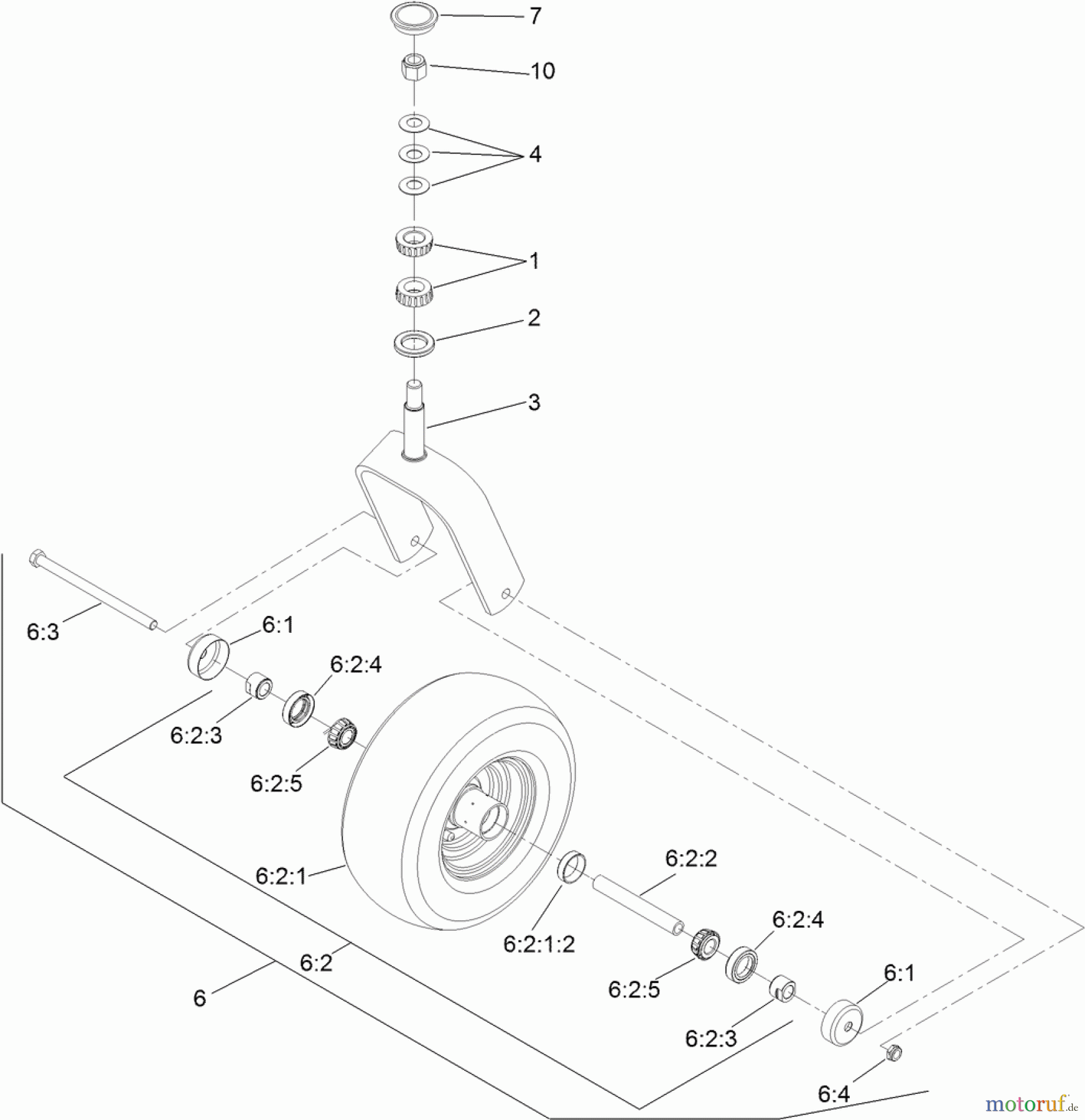  Zerto-Turn Mäher 74952 - Toro Z Master Commercial 3000 Series Riding Mower, 48