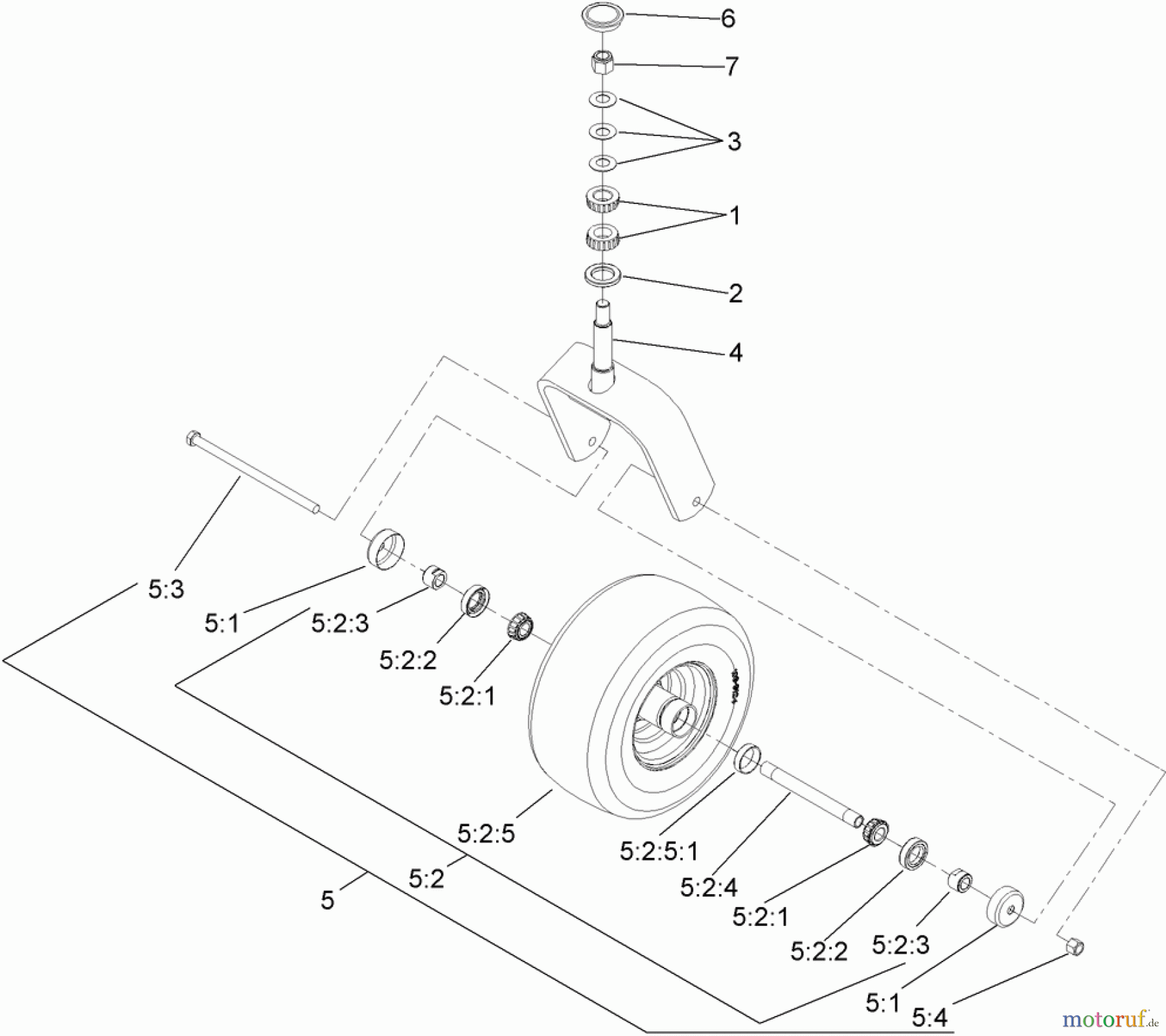  Zerto-Turn Mäher 74955CP - Toro Z Master G3 Riding Mower, 60