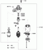 Zerto-Turn Mäher 74967CP - Toro Z Master G3 Riding Mower, 72" TURBO FORCE Side Discharge Deck (SN: 290000001 - 290999999) (2009) Listas de piezas de repuesto y dibujos STARTER ASSEMBLY KAWASAKI FXT00V-AS06