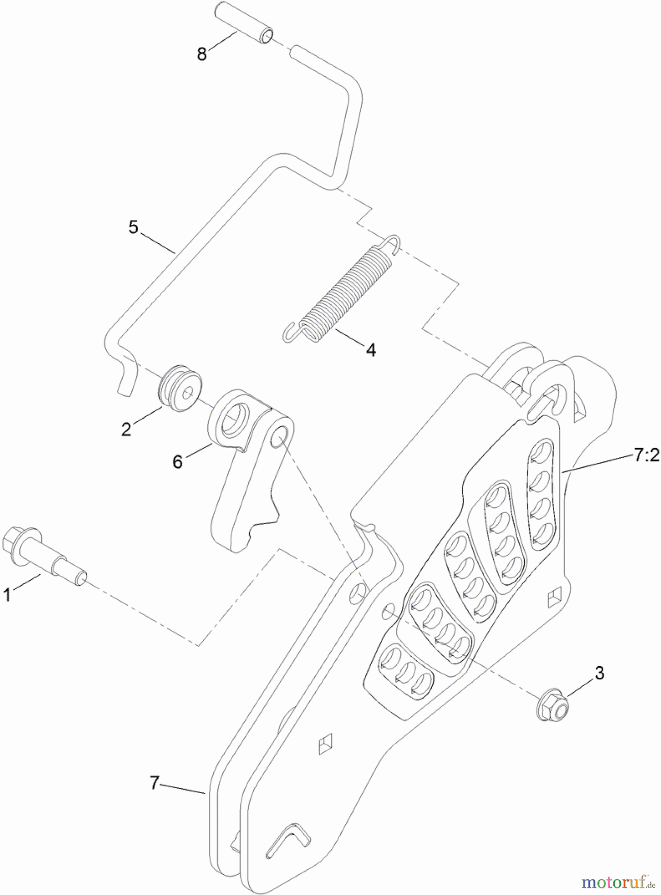  Zerto-Turn Mäher 74977 - Toro Z Master G3 Riding Mower, 72