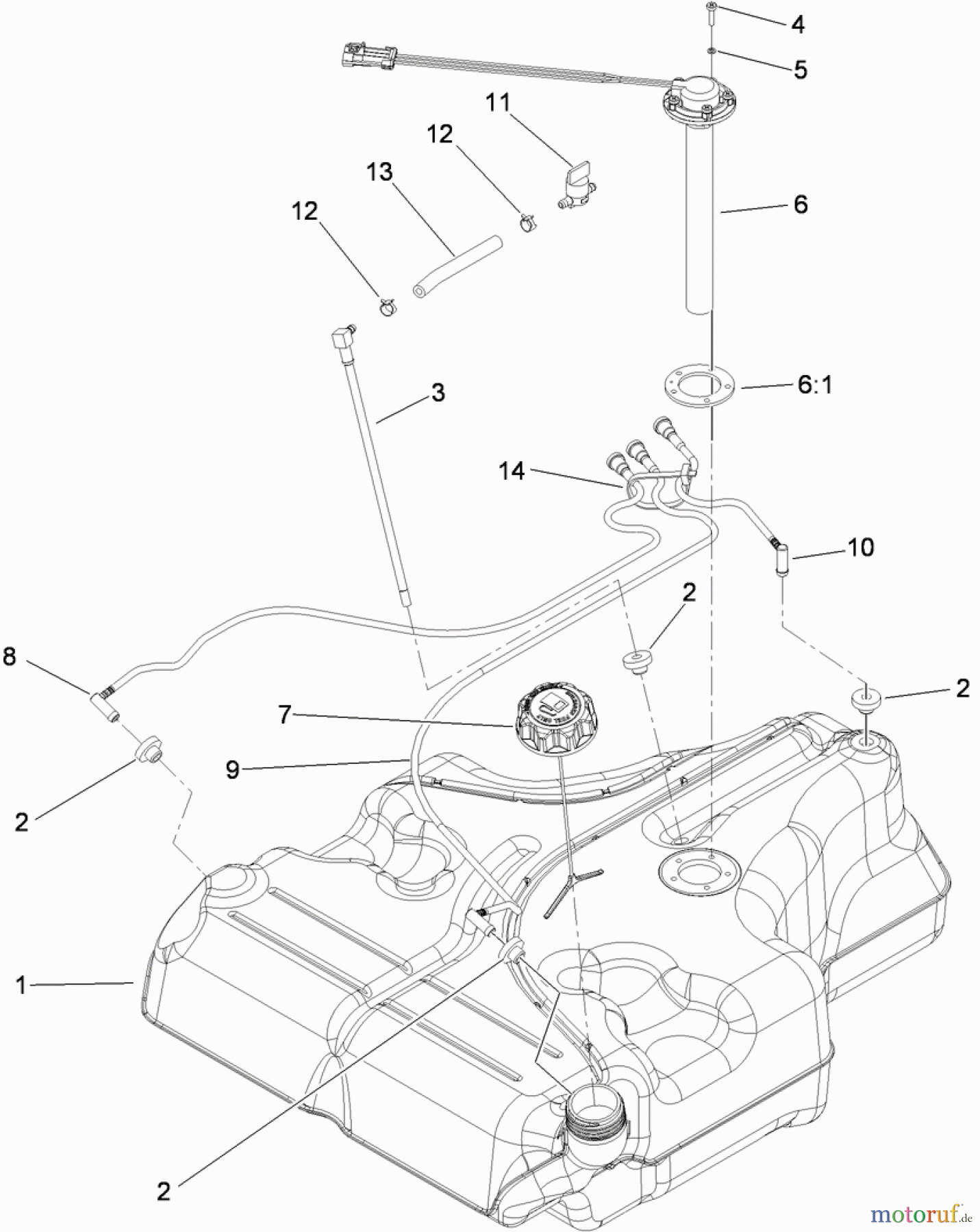  Zerto-Turn Mäher 78924 - Toro Z Master G3 Riding Mower, 52