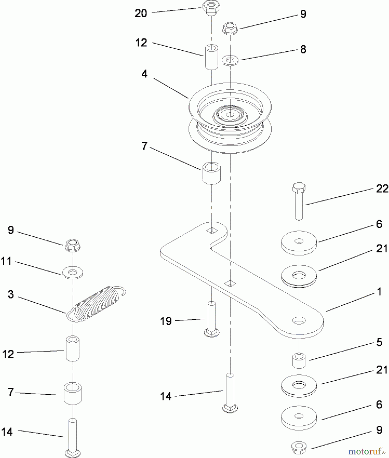  Zerto-Turn Mäher 79408 (Z300) - Toro Z Master Mower, 34