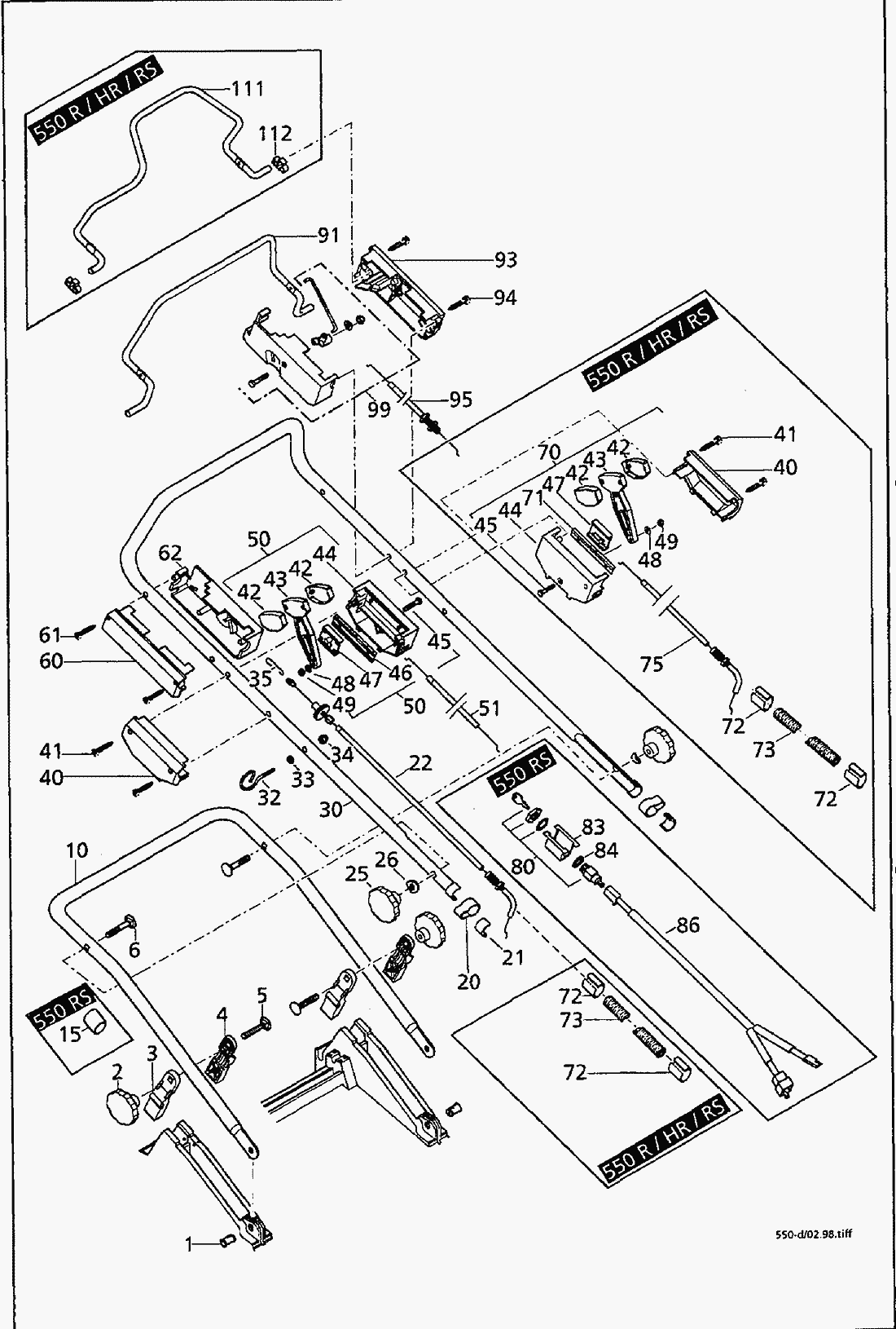 Lista de repuestos